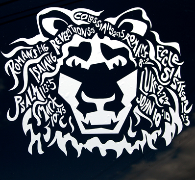 Sho Baraka’s Lion Stickers