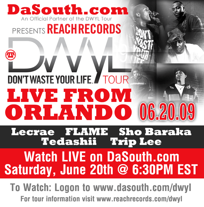 Watch the Orlando concert Live at Dasouth.com