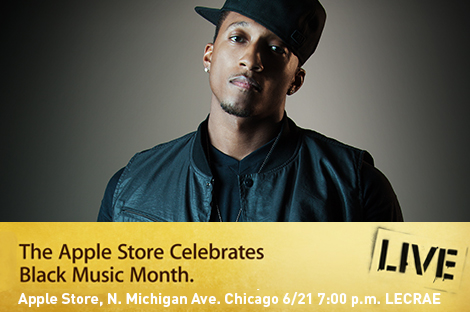 Join Lecrae at the Apple Store in Chicago!