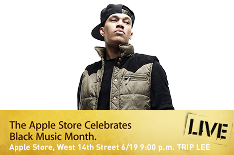 Join Trip Lee at the Apple Store in New York!