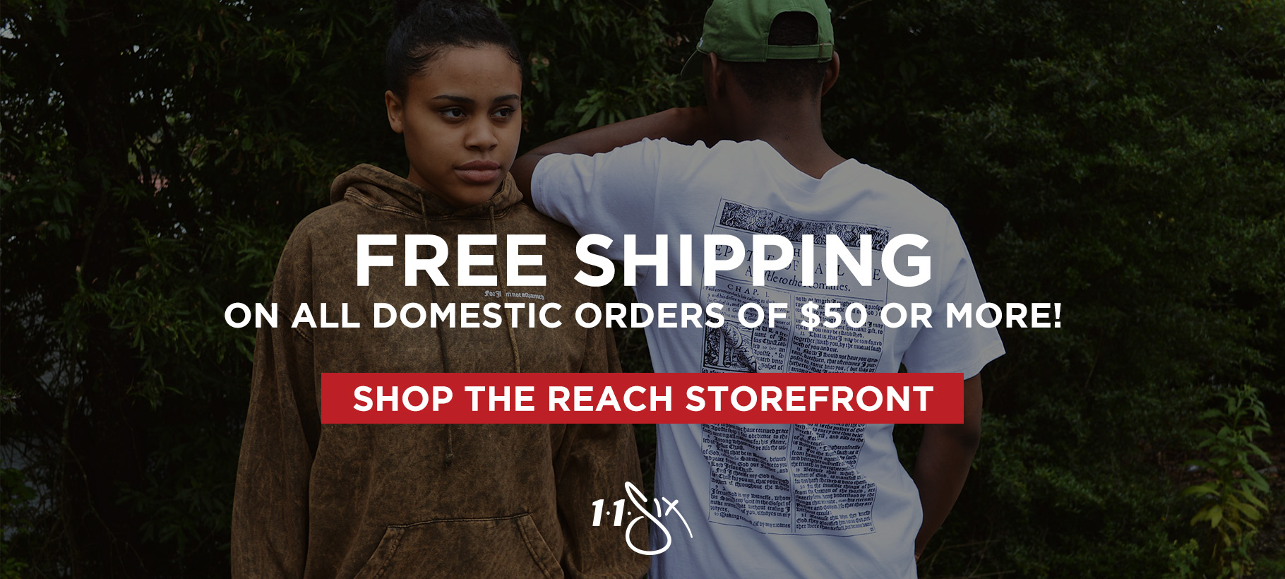 Free Shipping x Shop Reach Records Storefront