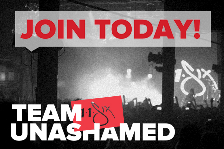 Introducing The Team Unashamed Street Team!